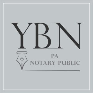 logo YBN notario publico negocios socios